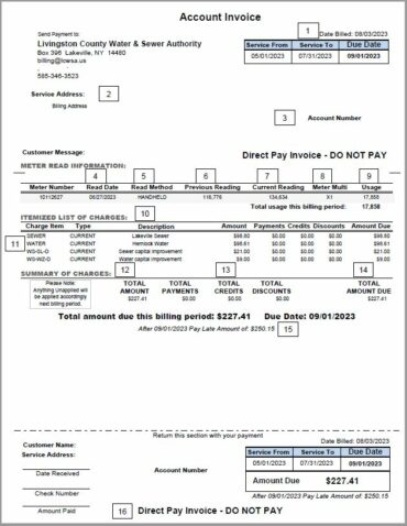 Understanding Your Bill | Livingston County Sewer & Water Authority (LCWSA)